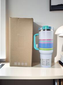 Sanrio 1 pièce Tasse isotherme double paroi en acier inoxydable 304 de 40 oz, gardant les boissons chaudes/froides, tasse de voyage portable, tasse à café glacé, un excellent cadeau pour le camping en plein air, les voyages et l'hydratation à la maison