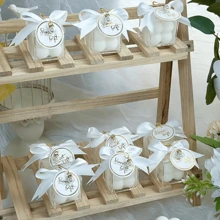 1/3/5 حبات ، شموع صدفة اكريليك ، هدايا ضيوف الزفاف ، شموع العلاج بالروائح ، صندوق هدية بفيونكة ، ديكورات حفل زفاف ، ديكور المنزل ، ديكور غرفة النوم ، شموع الزفاف ، اكسسوارات الزفاف ، صندوق هدية لوصيفات العروس ، هدايا عيد مميزة