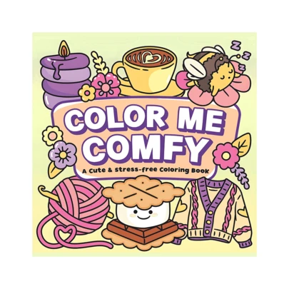 GDTME (25 New 24 Pages Upgraded Thick Paper) Easy Days: Bold And Easy-To-Understand Life Patterns, Coffee, Sweaters And Cute Little Bee Coloring Books, Suitable For Adults And Teenagers.,Back To School,School Supplies