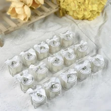 1/3/5 حبات ، شموع صدفة اكريليك ، هدايا ضيوف الزفاف ، شموع العلاج بالروائح ، صندوق هدية بفيونكة ، ديكورات حفل زفاف ، ديكور المنزل ، ديكور غرفة النوم ، شموع الزفاف ، اكسسوارات الزفاف ، صندوق هدية لوصيفات العروس ، هدايا عيد مميزة