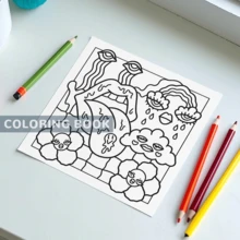 GDTME 舒适氛围：成人及青少年简约大胆涂色书，是复活节、母亲节、父亲节、音乐节、婚礼季和生日的完美礼物。可爱的图案有助于缓解压力，非常适合喜欢涂色的朋友和返校季氛围（在舒适的空间涂色）。学校；文具；复活节；复活节礼物；学习用品；办公用品；房间装饰；礼物；派对礼品；家居装饰；玩具；2026毕业派对用品 - 舒適的氛圍 - 查看 6