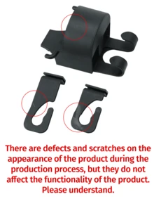 1pc Multifunctional Car Seat Back Hooks, 2 In 1 Car Hook With Cup Holder, Car Interior Accessories