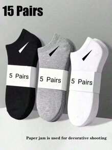 5 Paar süße und lustige Gesichtsausdruck-Muster Unsichtbare Socken, modisch und geeignet für den täglichen Gebrauch, unisex