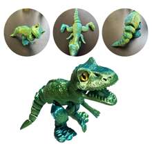 3D Printed Movable Tyrannosaurus Rex Statue, Colorful Collectible Decorative Figurine For Home, Office, Suitable For Various Room Decor