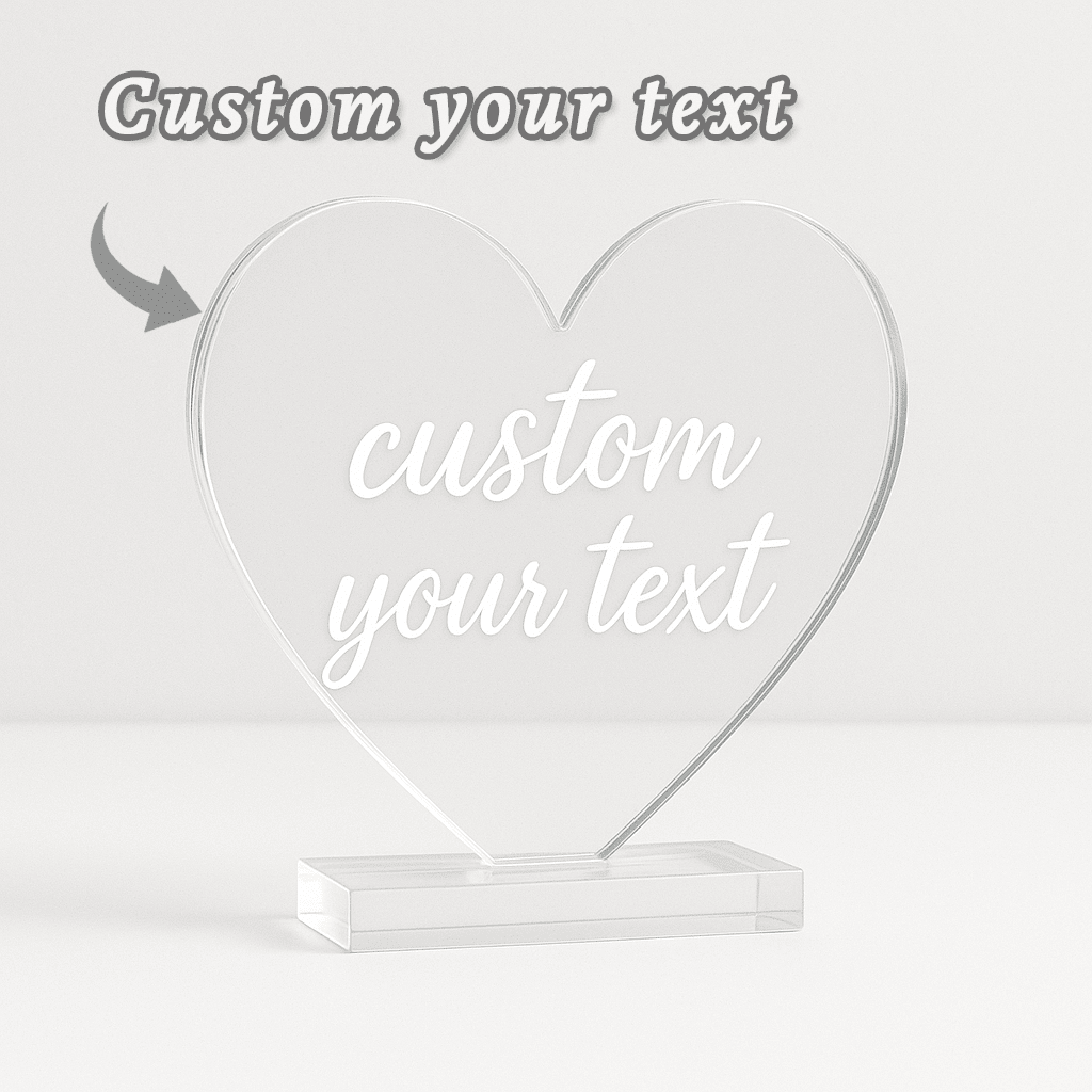 1 peça de enfeites de acrílico, placa de identificação em forma de coração, presentes personalizados para Dia dos Namorados, Dia das Mães, Dia dos Pais, aniversário, casamento, aniversário, gravação de texto personalizada, design floral, placa de acrílico personalizada, nomes personalizados para entes queridos, presente para ocasiões especiais, decoração para casa, presentes atenciosos para mamãe e papai, decoração romântica para o Dia dos Namorados, placa de acrílico em formato de coração, mensagem personalizável, comemoração de aniversário