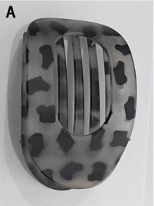 1/3 New Leopard Flat Round Hair Clips, Valentine's Day Halloween Women's Special, Large Alligator Clips, Simple Party Fashion Hair Accessories
