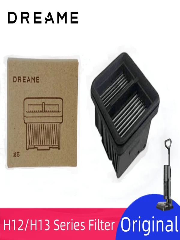 dreame Accessori originali per aspirapolvere Dreame - serbatoio dell'acqua e parti del filtro HEPA compatibili con i modelli H12pro, H12pro Plus, H12pro Plus Mix, H13pro Plus Mix, H13pro Plus Chorus, M12, M12pro, M12s, M13pro Plus, M13pro Plus Mix, M13pro Plus Chorus, H20, H20 PRO, H20 MIX, H20 PLUS, H20 POWER, H20 LITE, H30, H30 PRO, H30 MIX