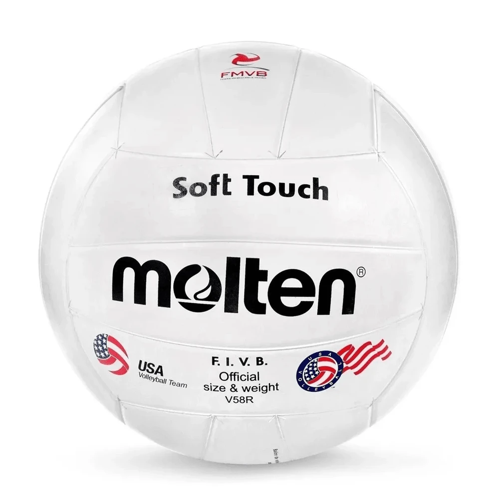 Balón Voleibol Molten V58r Hule Natural - Blanco - Ver 1