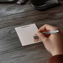 4 piezas de Notas adhesivas divertidas y lindas con gatos negros de 3x3 pulgadas, 50 hojas, notas adhesivas divertidas para la oficina, la escuela, el hogar, útiles escolares, regalo para estudiantes y maestros