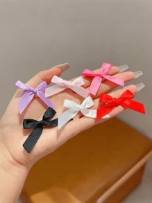30 Pieces Of Ladies' Hair Clips, Featuring Bow - Tie Elements, Are Beautiful And Stylish. They Are Suitable For Special Occasions Such As Parties, Dates, Weddings, Etc., And Can Quickly Enhance Your Charm. ,Hair Accessory, Claw Clips, Hair Slide, Hair Claws