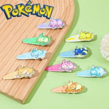 pocket monsters 可爱的卡通发夹，共有9种不同款式的发夹，可用作发饰和侧夹。精致的发饰适合日常佩戴或派对佩戴，也适合作为礼物送给朋友。 - CSO0938 - 查看 9