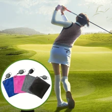 Advanced Golf Towel - , Highly Absorbent, Dual-Purpose Cleaning Cloth With Retractable Hook For Golfers