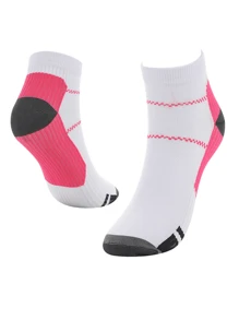 7/1 Pair Ankle Compression Socks Performance Comfort Cushion No Show Socks For Men & Women, Blister Resist Athletic Tab Socks For Running Outdoor