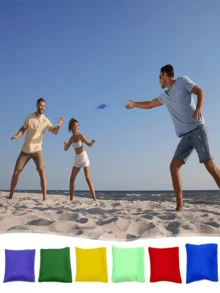 1/3/5 Pieces Bean Bags,Nylon Beanbags Hand Toss Games,Mini Colorful Bags,Family Games Bean Bags For Tossing Beanbags Toy Bean Bag Toss Game Beanbags For Tossing Assorted Colors - Multicolor - View 6