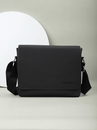 HOVI'S Simple Casual Flap Crossbody Bag Business Work Commuter Portable Shoulder Bag Messenger Bag Travel Travel Lightweight Large Capacity Satchel Bag Sling Bag Men's Crossbody Bag Pouch