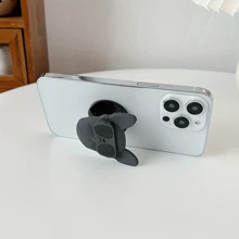 Funda de teléfono Kugou con soporte plegable - Fácil de usar, instalación conveniente, ángulo ajustable, práctico y elegante, duradero, se adapta a todos los modelos de teléfonos, compacto y portátil compatible con iPhone, teléfonos Android, regalo para cumpleaños, familia, amigos Agarre de teléfono de empuje-tracción, soporte de teléfono, accesorios de teléfono