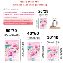 3 件，虎皮鹦鹉爱绘画画卧室装饰墙艺术卧室多彩装饰粉色装饰粉色印花可爱动物育儿室装饰，带框架的墙艺术，墙艺术，海报，帆布材料（可选框架），房间装饰，卧室装饰，墙壁装饰，浴室装饰，客厅装饰，办公室装饰