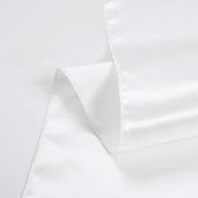 1 Stück glatter Satin-Tischdecke für Hochzeitsfeier Dekoration, einfarbige Tischdecke für Bankette, Geburtstags-Party Hintergrund