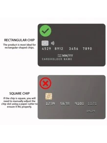 1pc Creative Sticker, Credit Card Skin Cover, PVC Anti Fingerprint Ultra-Thin Durable Scratch Resistant Privacy Card Sticker, Suitable For DIY Fashion Decoration To Protect Bank Cards, Transportation Cards, Campus Cards, School Supplies, And Back To School Supplies