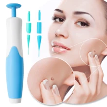 2-In-1 Automatic Skin Tag Removal Kit, Painless Care For Most Body Parts (2-8mm), Home Care Tool Accessories - 藍色 - 查看 1