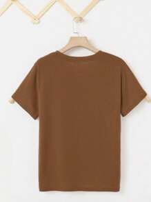 T-shirt Feminina Blusa Feminina de Algodão Leve Look Casual Estilosa Capivara dorminhoca