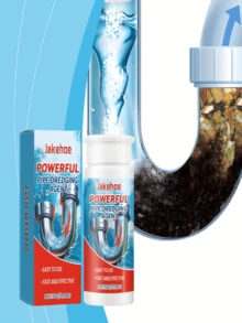 150g Heavy Duty Drain Cleaner: Easy To Use, Quickly And Effectively Unclogs Kitchen, Bathroom And Drain Blockages, Great Gift For Family And Friends, Random Old Or New Version Sent - Powdery - View 2