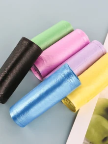 200 Túi đựng rác nhiều màu 10 khối, Giỏ đựng rác siêu dày, Mạnh mẽ, Thích hợp cho gia đình, văn phòng, phòng ngủ. Túi đựng rác mỏng dùng một lần, Túi đựng rác nhỏ, Lót thùng rác gia dụng và ngoài trời màu, Chống rò rỉ, Dùng cho ô tô, văn phòng, rác thải của thú cưng. Túi đựng rác, Chống bám bẩn và tiết kiệm nhân công, Màu ngẫu nhiên, Nhà bếp, Phòng tắm, Nhà - Nhiều màu - Xem 7