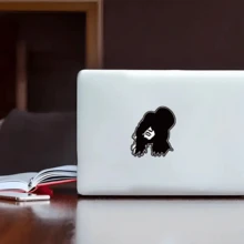 Slash Vinyl Sticker Decal - Vintage Rock Band Design, Black & White, Perfect For Car Bumpers, Phone Cases, Notebooks, Toolboxes, Trucks, Refrigerators, Water Bottles, Helmets Ideal For Rock Music Fan - Multicolor - View 7