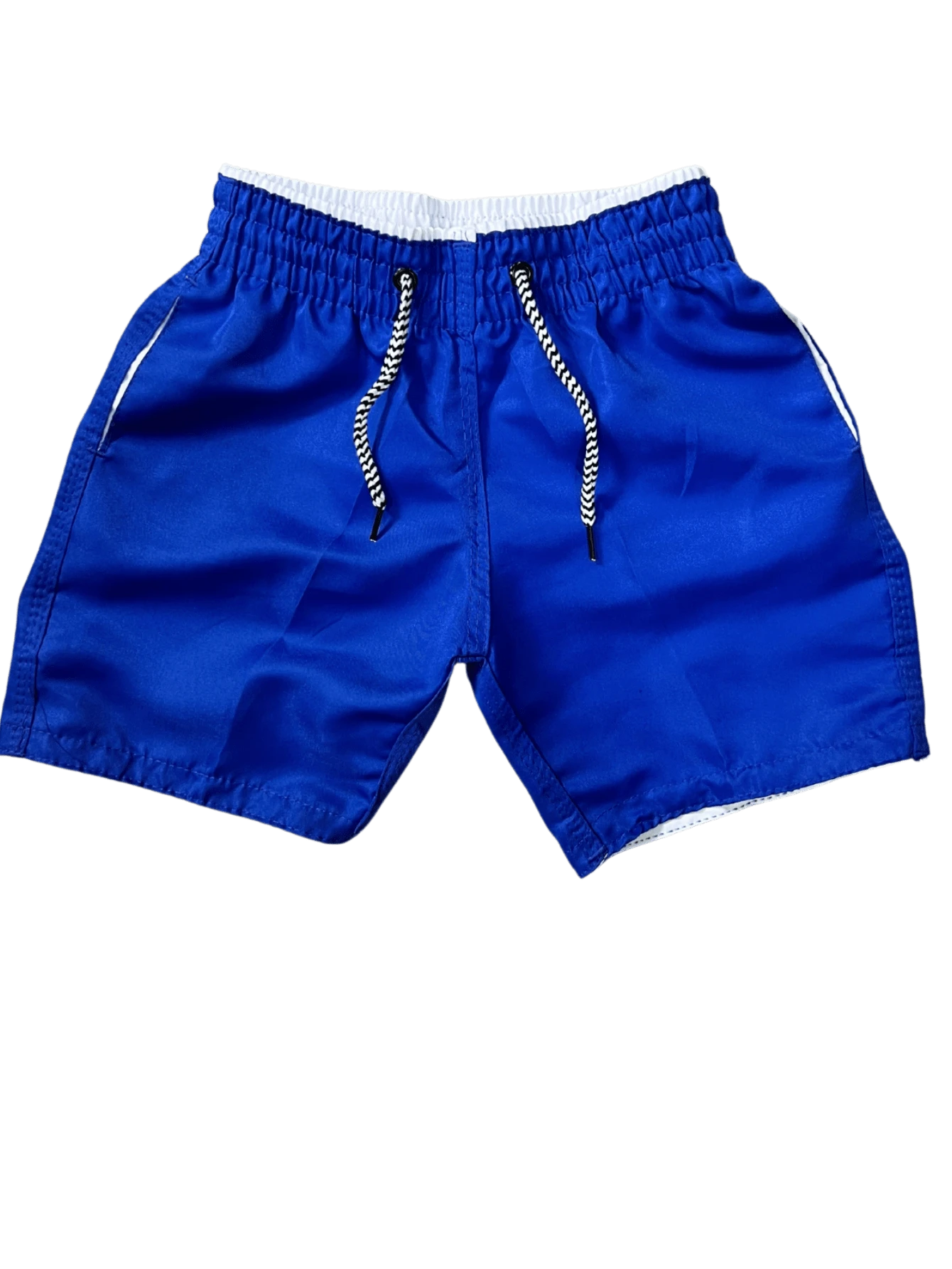 Tactel Shorts For Boys, Children, Youth, School, Sports, Beach, 2 To 16 Years Old - 寶藍色 - 查看 1