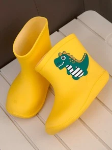 Children's Shoes Children's Cartoon Rain Boots Fashion Rubber Children's Rain Boots Waterproof High Top Rain Shoes Waterproof Wading Shoes