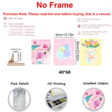 3 件，虎皮鹦鹉爱绘画画卧室装饰墙艺术卧室多彩装饰粉色装饰粉色印花可爱动物育儿室装饰，带框架的墙艺术，墙艺术，海报，帆布材料（可选框架），房间装饰，卧室装饰，墙壁装饰，浴室装饰，客厅装饰，办公室装饰