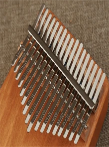 Wooden Kalimba Marimba/Thumb Fiddle - Professional Sound Quality, Portable, Beginner Friendly, The Preferred Relaxing Music Gift For Adults/Teenagers - The Ideal Birthday Gift For Music Enthusiasts Worldwide, (Including Tuning Hammer, High And Low Frequency Marker Stickers, Thumb Cover, Note Stickers, Cleaning Cloth, Music Score Manual, And Piano Case)