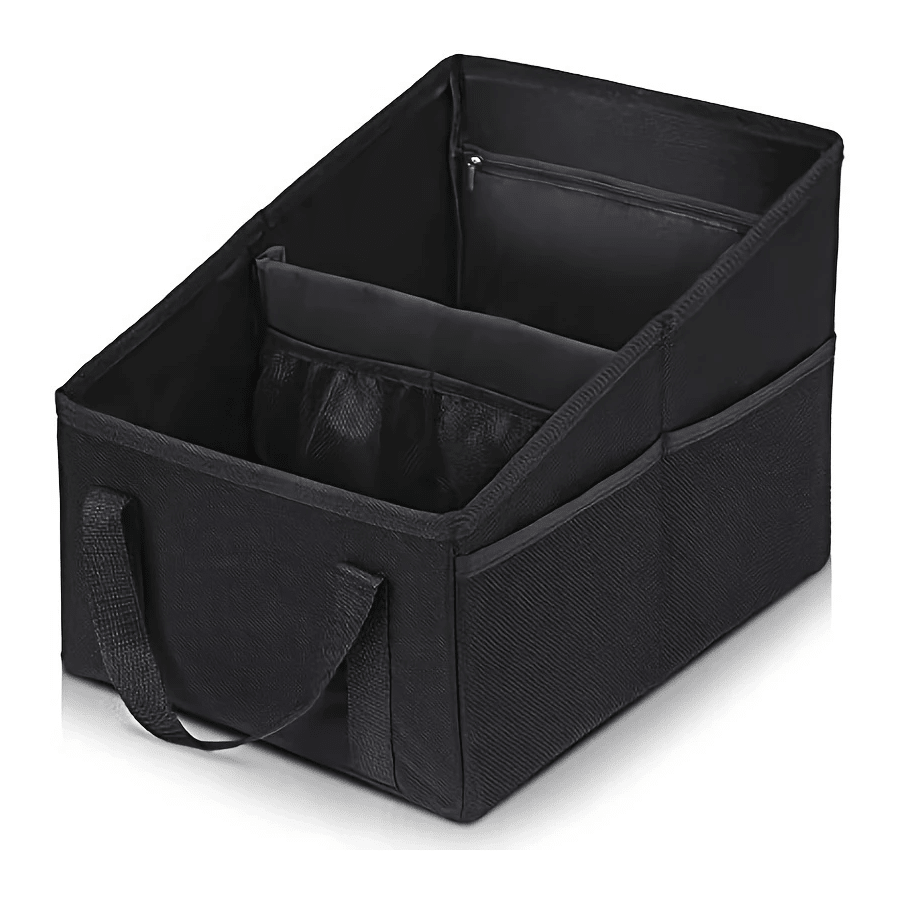 1 pieza Organizador para respaldo de asiento de carro, adecuado para compartimiento de almacenamiento de viaje en camiones y furgonetas