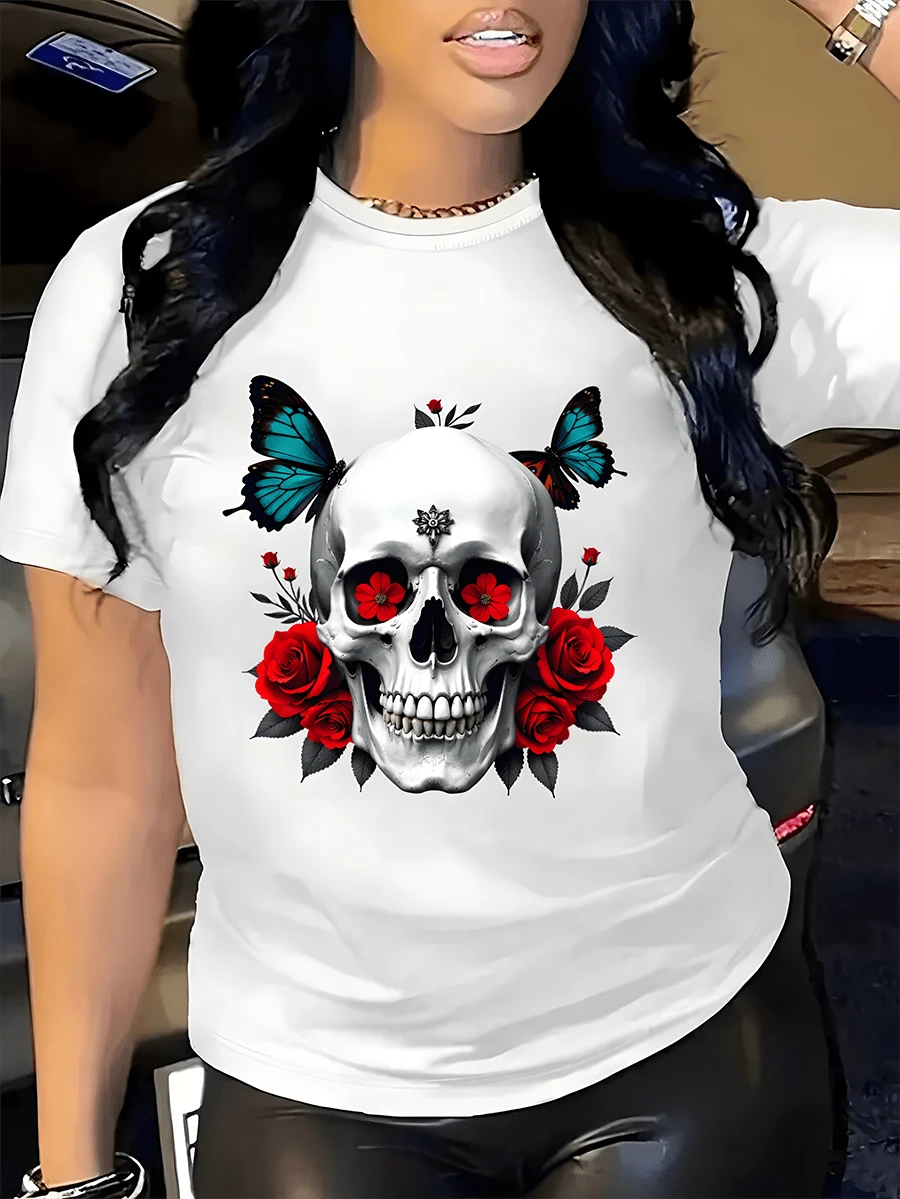 Women T-Shirts - Putih-ZM235 - View 1
