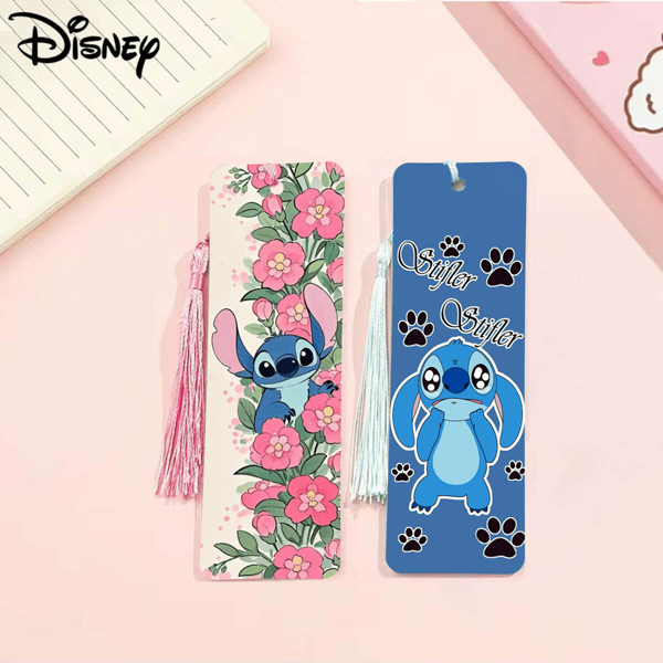 Disney 1 Disney Stitch Bookmark, Elegant Cartoon And Anime Design, Perfect For Anime And Book Lovers | Ideal Stationery And Bookmark For Schools And Offices School Supplies,Back To School