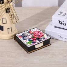 Blocco note adesivo senza strass, in stile artistico, utilizzabile per conservare note e decorare la scrivania. Il blocco note adesivo ha 160 pagine firmate, una cancelleria versatile per prendere appunti e svolgere attività quotidiane