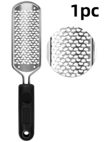 1个足部磨脚器，不锈钢材质，用于去除老茧、皲裂的脚后跟，适用于干湿足部护理 - 彩色 - 查看 13