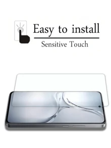 [3 件装] OPPO 手机屏幕超清晰钢化玻璃膜，全屏覆盖，防摔、防爆、防指纹、防刮、无气泡，适用于 OPPO A3x 和其他 OPPO 型号 - 無色 - 查看 5