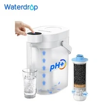 إبريق فلتر المياه القلوية Waterdrop، قابل لإعادة الشحن، 3.5 لتر، فلتر مياه كهربائي فوري ب- 6 مراحل، مياه قلوية معدنية صحية، فلتر مياه محمول على الطاولة، لا يقلل من إجمالي المواد الصلبة الذائبة - WD-ED11L - مشاهدة 1