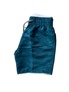 Tactel Shorts For Boys, Children, Youth, School, Sports, Beach, 2 To 16 Years Old - Màu xanh ngọc - Xem 3