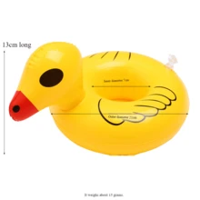 1pc Floating Cup, Inflatable Water Over Floating Beverage Cup Holder, Swimming Pool Inflatable Water Over Coaster, Pineapple Donut Shaped Floating Coaster, Inflatable Beverage Cup Swimming Pool Floating Bracket, Beach Essentials, Beach Accessories - Multicolor - View 27