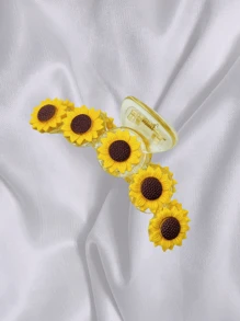 1pc/2pcs Fashionable Candy-Colored Dopamine Flower Y2K Sweet Hair Claw, Suitable For Daily Wear And Outfit Matching Claw Clips Hair Clips Hair Jaw Clip Hair Clamps Hair Clutch Hair Catcher Clip