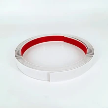 1 PIEZA 300cm Cinta para reparación de bordes de muebles, de aplicación autoadhesiva, para mejoras en muebles y encimeras, tira flexible de PVC, perfecta para decoración de habitaciones