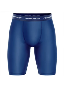 Kit 10 Cycling Boxer Briefs Long Leg Adult Microfiber Men's Cute & Fun Basic Sporty Casual - Multicolor - View 9