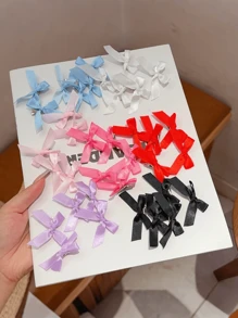 30 Pieces Of Ladies' Hair Clips, Featuring Bow - Tie Elements, Are Beautiful And Stylish. They Are Suitable For Special Occasions Such As Parties, Dates, Weddings, Etc., And Can Quickly Enhance Your Charm. ,Hair Accessory, Claw Clips, Hair Slide, Hair Claws