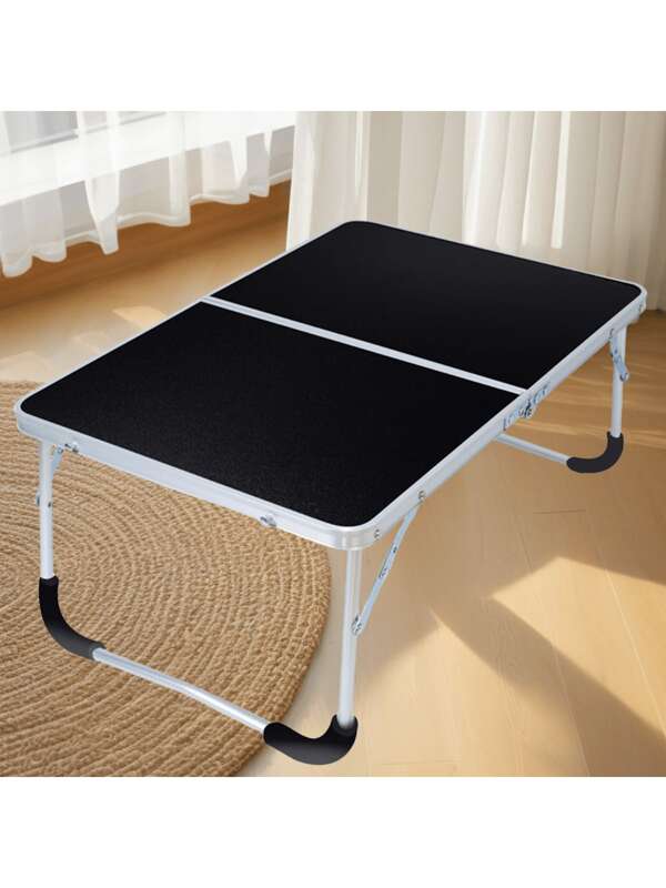 1 pezzo Tavolo pieghevole da campeggio/picnic per esterni, scrivania da studio portatile per laptop/letto di piccole dimensioni