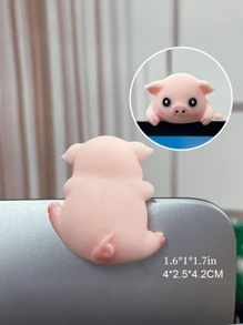 Combinación creativa, artículos decorativos para computadora/televisor, figuras de animales lindos, adornos para pantalla de navegación de automóvil, muñecos de dibujos animados, micronaturaleza, accesorios DIY, manualidades