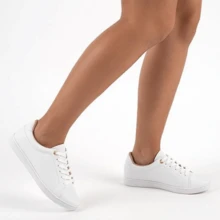 Modare Ultraconforto Women's Casual Sense Flex Comfort White Sneakers - trắng - Xem 4