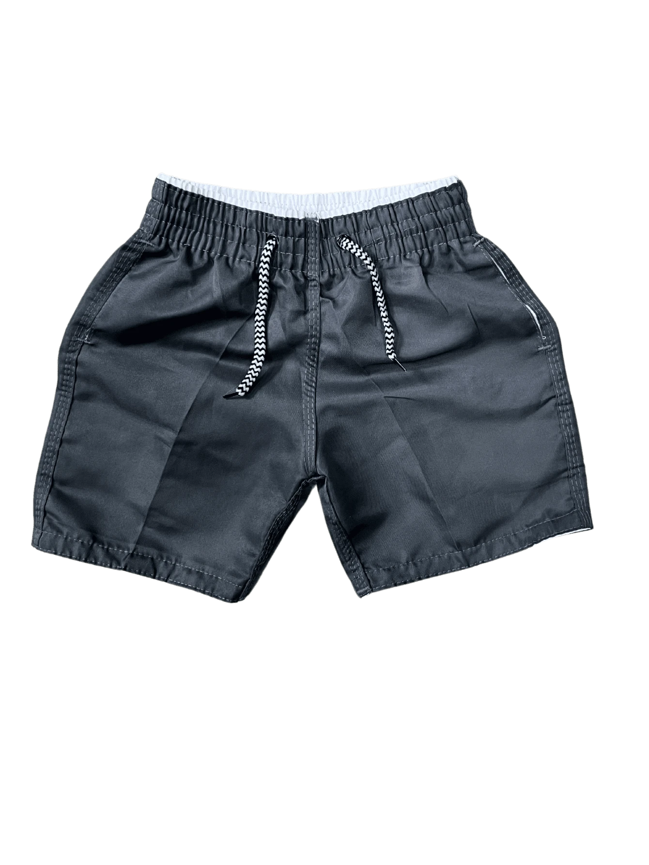 Tactel Bermuda Shorts For Boys, Children, Youth, School, Sports, Beach, 2 To 16 Years Old - 深灰色 - 查看 1