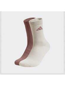 2双装 Lt 男女中筒袜，JX5054 - 棕色 - 查看 1